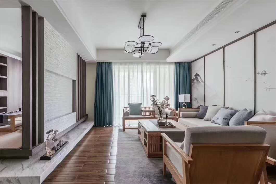 佛山市高明鈞明城現(xiàn)代簡約風(fēng)格三居室裝修案例