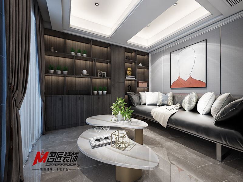 揭陽(yáng)市博雅苑B區(qū)北歐風(fēng)格四居室裝修案例