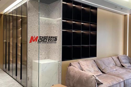 柳州市金科天宸現(xiàn)代簡約風(fēng)格三居室裝修案例